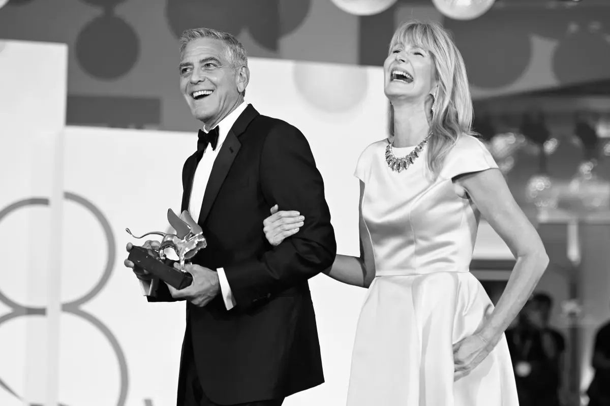 115031 Red Carpet George Clooney And Laura Dern Ph. Aleksander Kalka Courtesy Archivio Storico La Biennale Di Venezia 1
