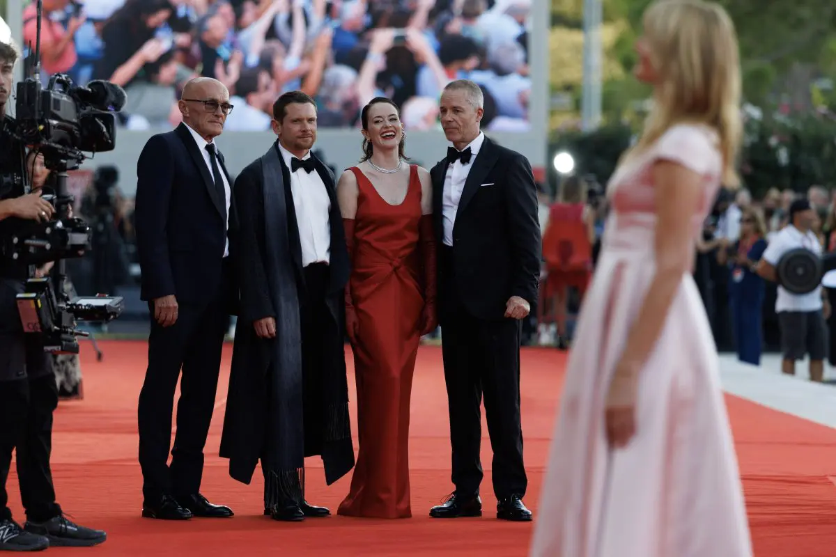 Red Carpet Ink Film Delegation Ph. Jacopo Salvi Courtesy Archivio Storico La Biennale Di Venezia