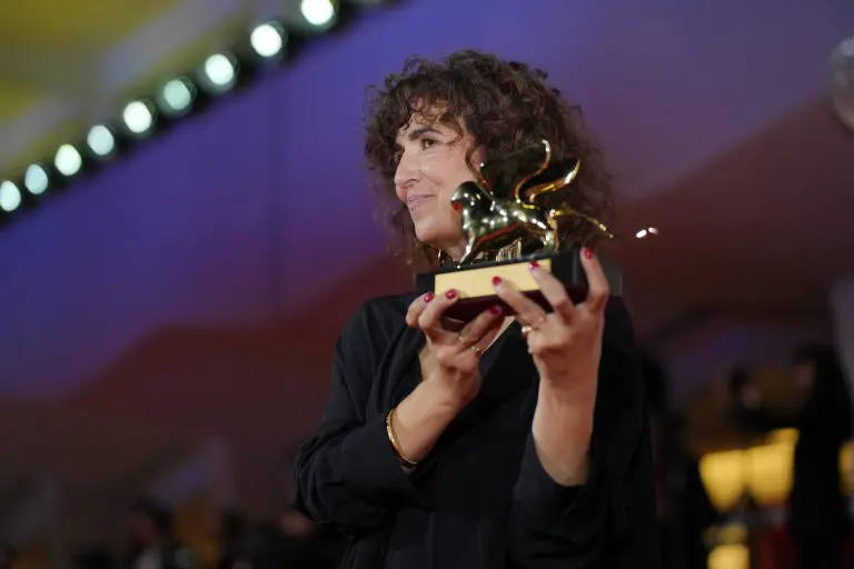 123721 Photocall Winners May El Toukhy Ph. Andrea Avezz Courtesy Archivio Storico La Biennale Di Venezia